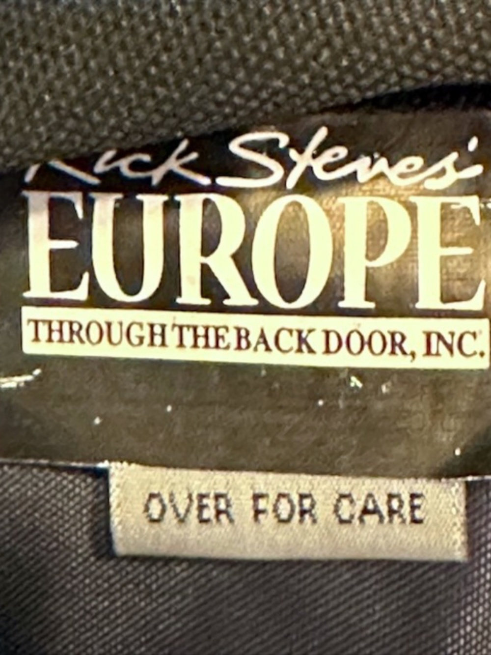 Rick Steves Perfect Europe Trip Convertible Backpack Carry On Luggage Black - Picture 13 of 13